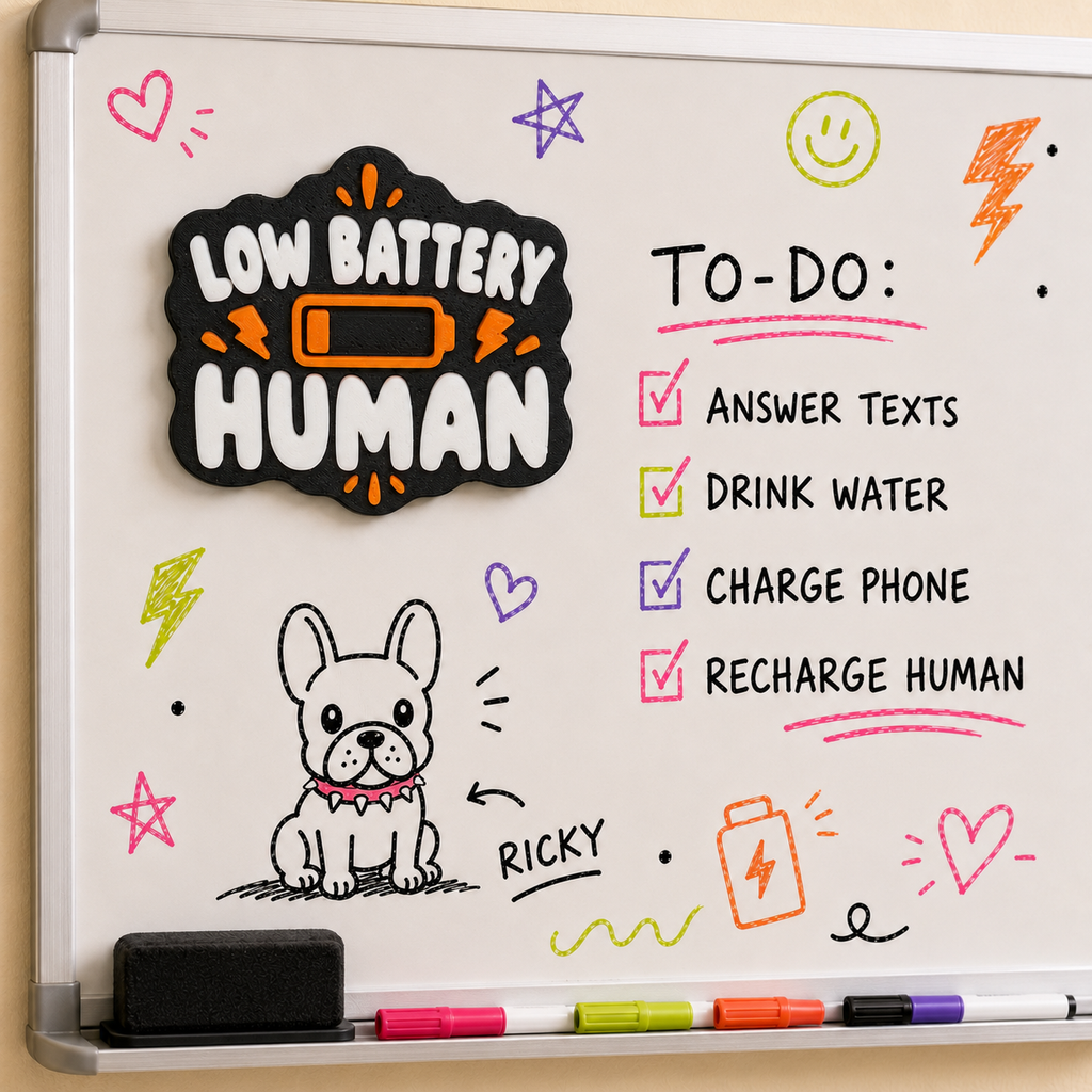 Low battery Human