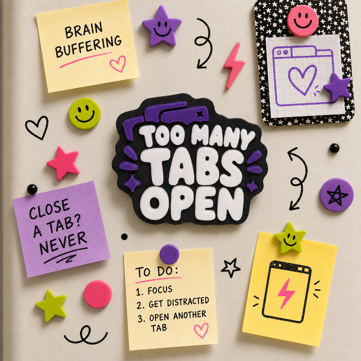 Too Many Tabs Open