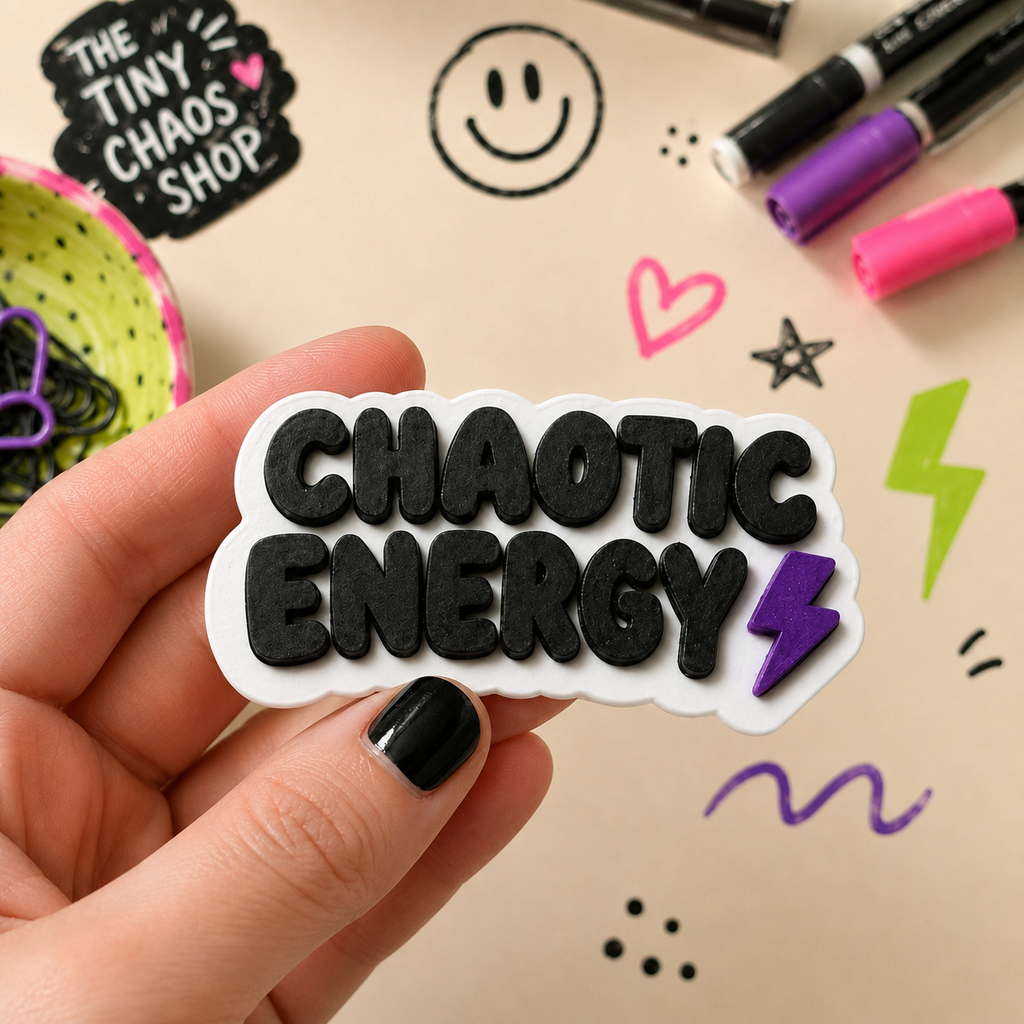 Chaotic Energy Magnet or Keychain
