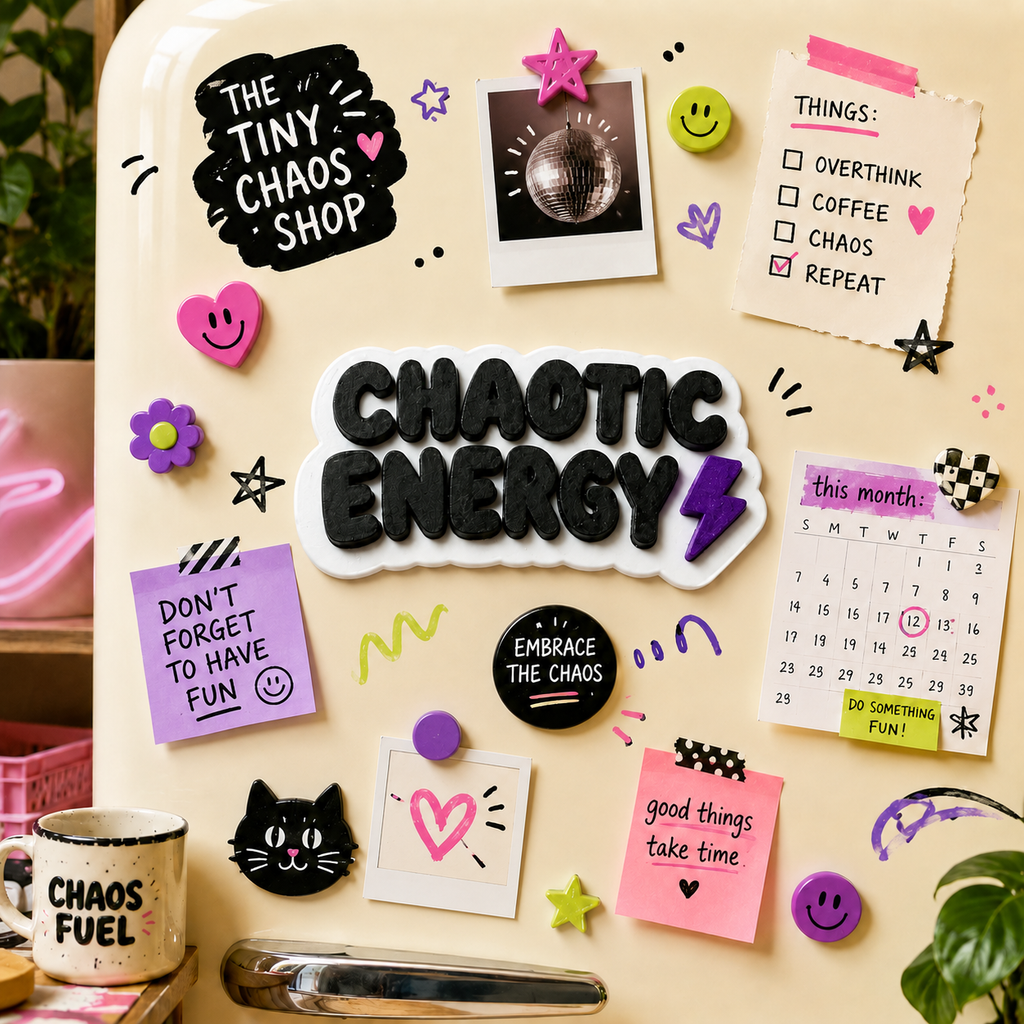 Chaotic Energy Magnet or Keychain