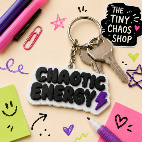 Chaotic Energy Magnet or Keychain